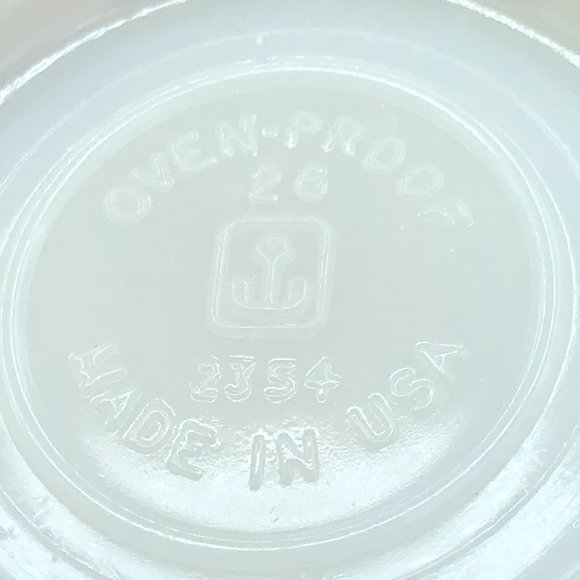 Anchor Hocking Fire King dinnerware cream and sugar set Peach - Picture 9 of 10